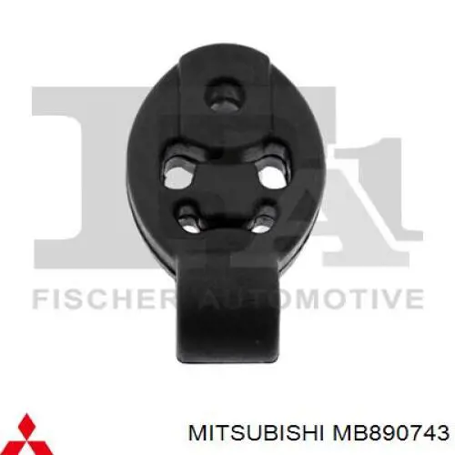 Подушка крепления глушителя Mitsubishi MB890743 цена, от 2.18 USD