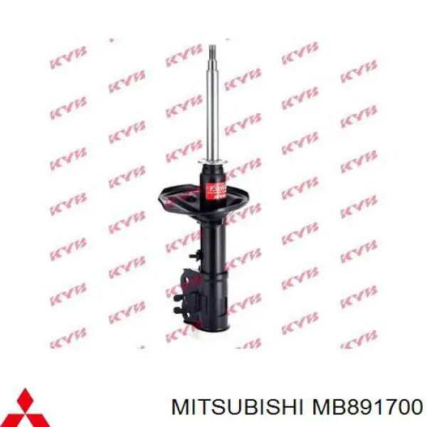 MB891700 Mitsubishi амортизатор передний правый