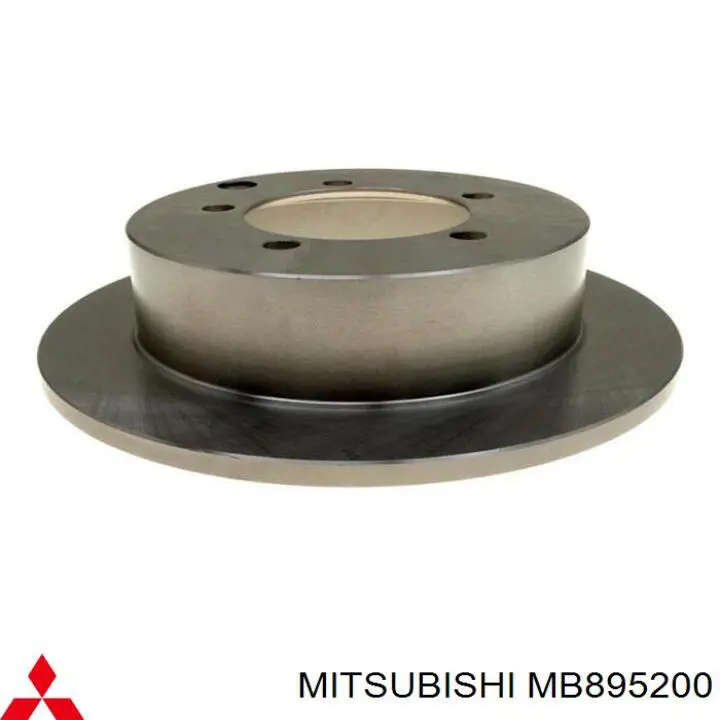 MB895200 Mitsubishi диск тормозной задний