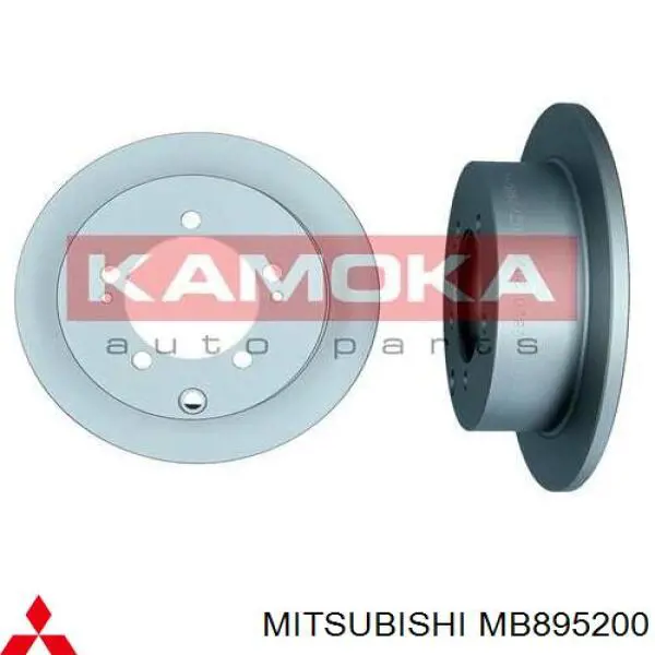 Тормозные диски MB895200 Mitsubishi