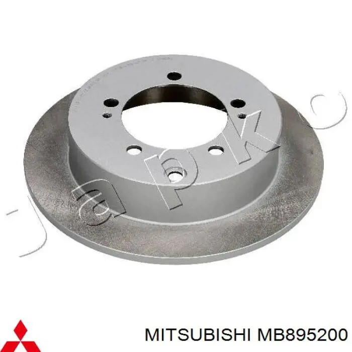 Купить MB895200 Mitsubishi Диск тормозной задний