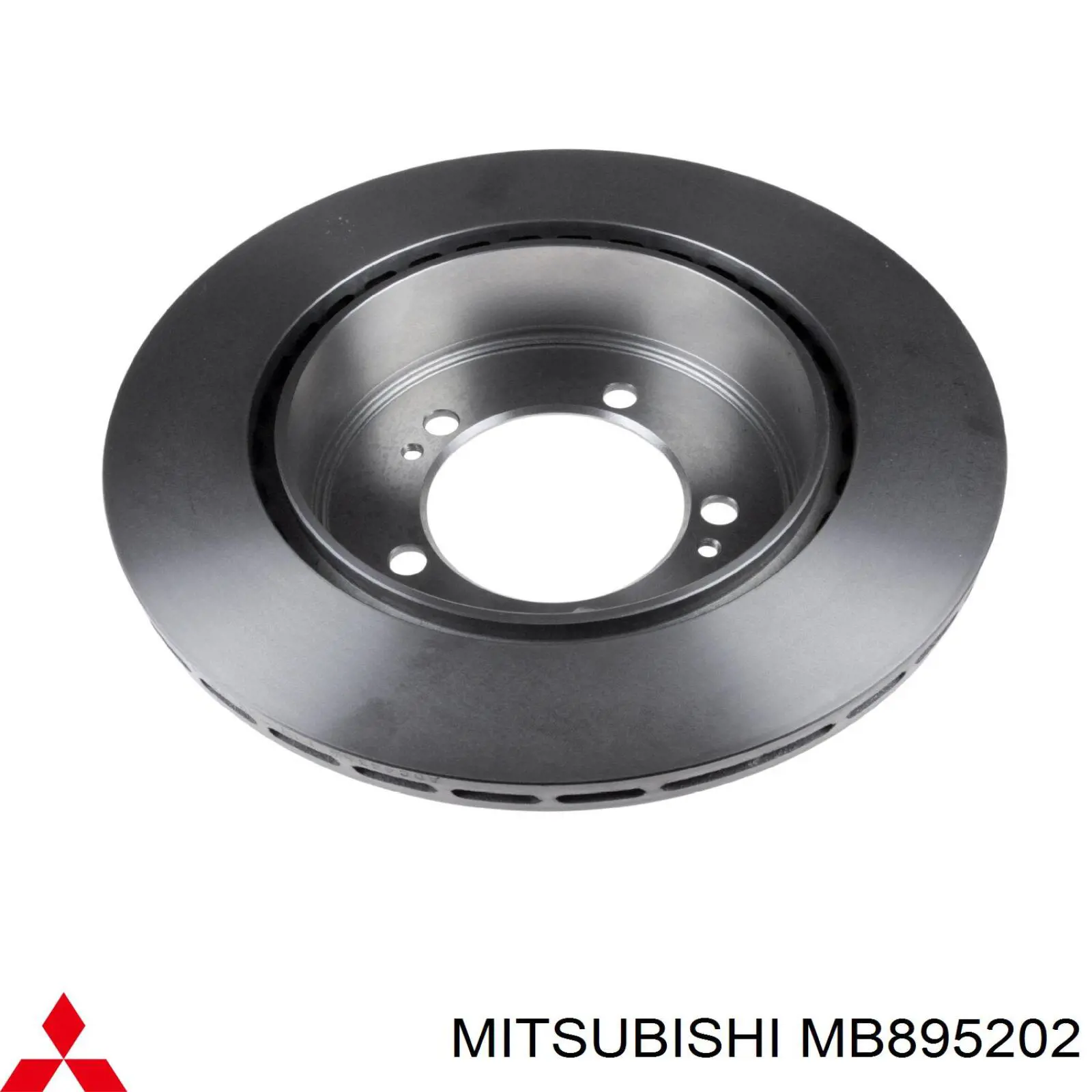 Тормозные диски MB895202 Mitsubishi