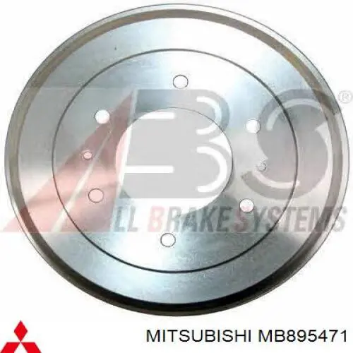 MB895471 Mitsubishi барабан тормозной задний