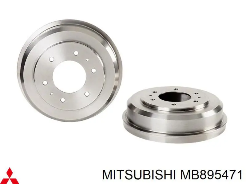 Барабан тормозной задний Mitsubishi MB895471 цена, от 31.84 USD