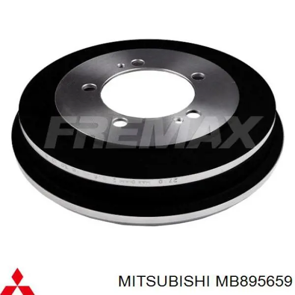 Тормозной барабан MB895659 Mitsubishi