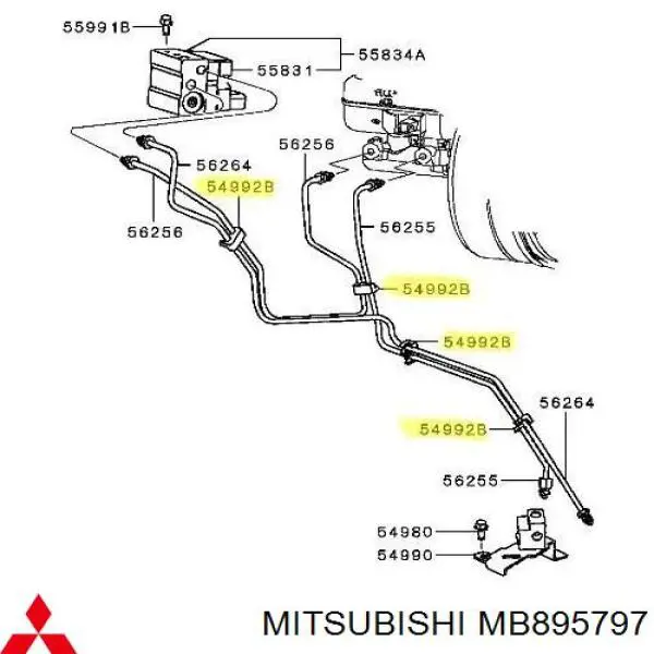  MB895797 Mitsubishi