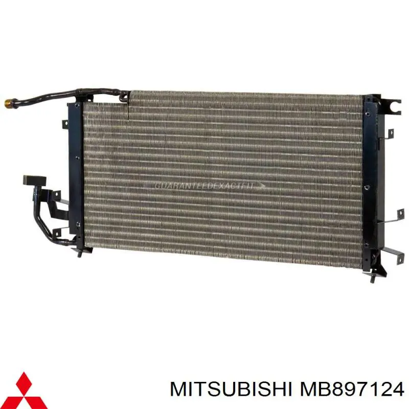 Радиатор кондиционера Митсубиси Лансер 3 (Mitsubishi Lancer)