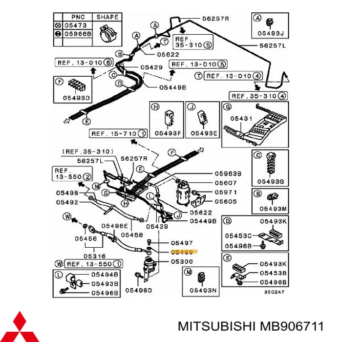 MB906711 Mitsubishi 