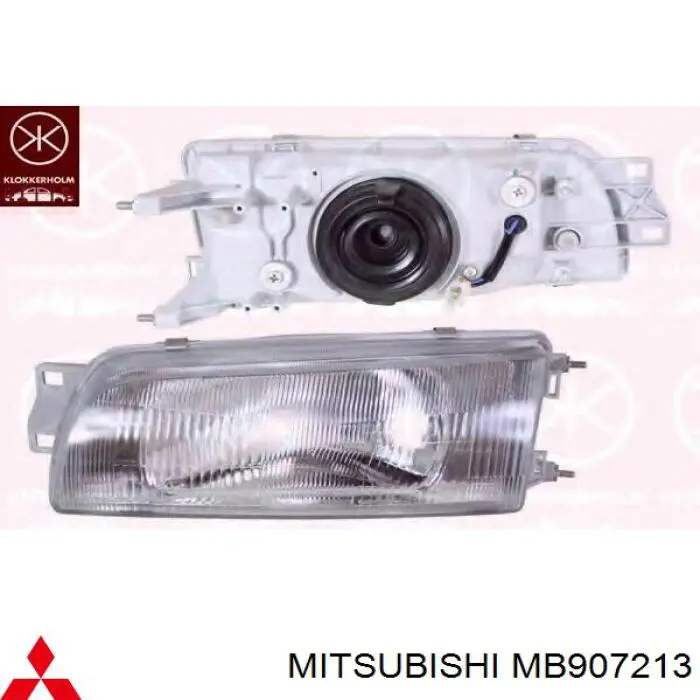 MB907213 Mitsubishi фара левая
