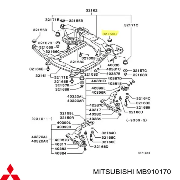  MB910170 Mitsubishi