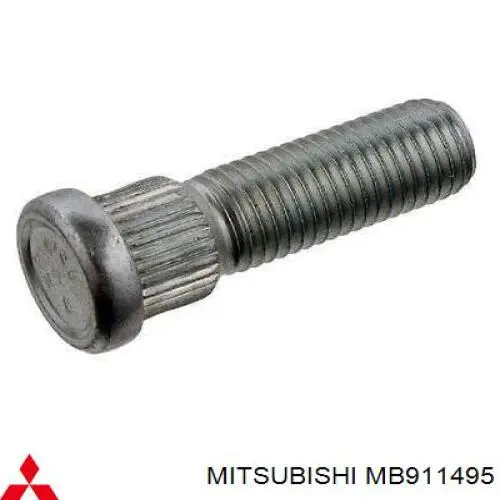 MB911495 Mitsubishi шпилька колесная задняя/передняя