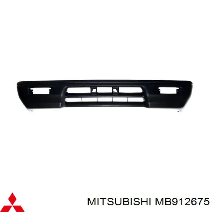 MB912675 Mitsubishi передний бампер
