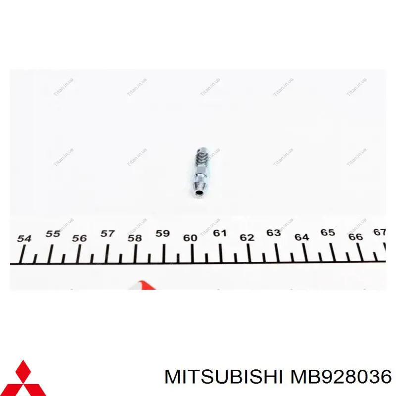 Суппорт тормозной передний левый Mitsubishi MB928036