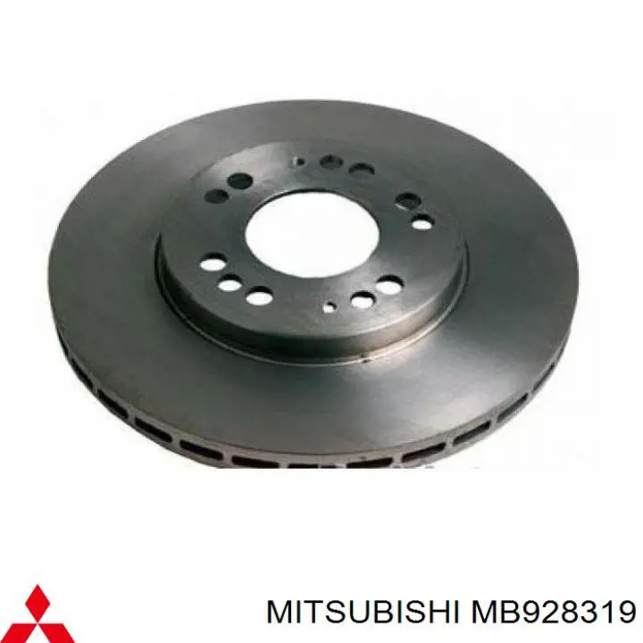 Тормоз дисковый передний Mitsubishi MB928319 цена, от 35.32 USD