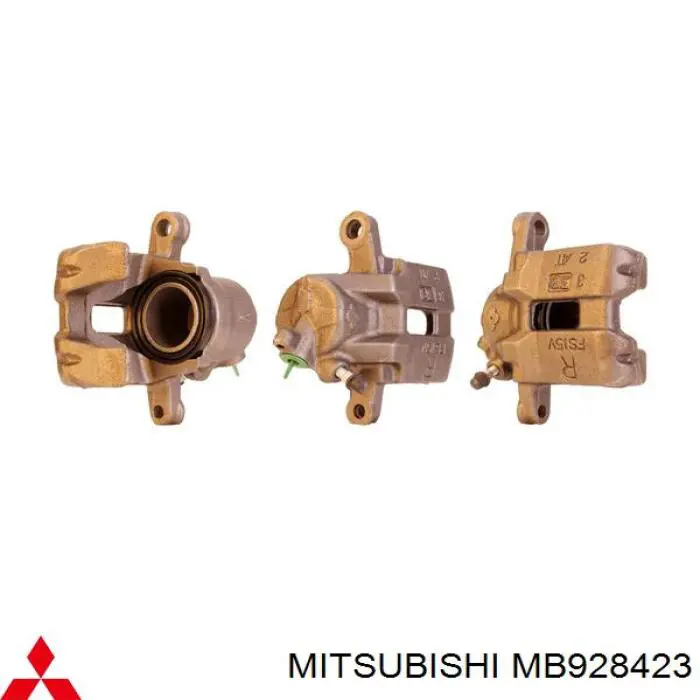 Суппорт тормозной передний правый MB928423 Mitsubishi