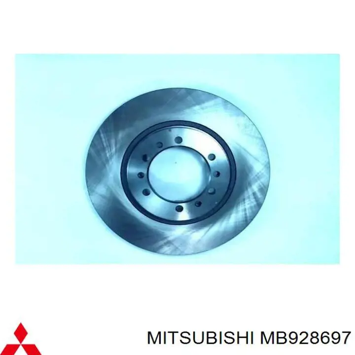 Передние тормозные диски MB928697 Mitsubishi