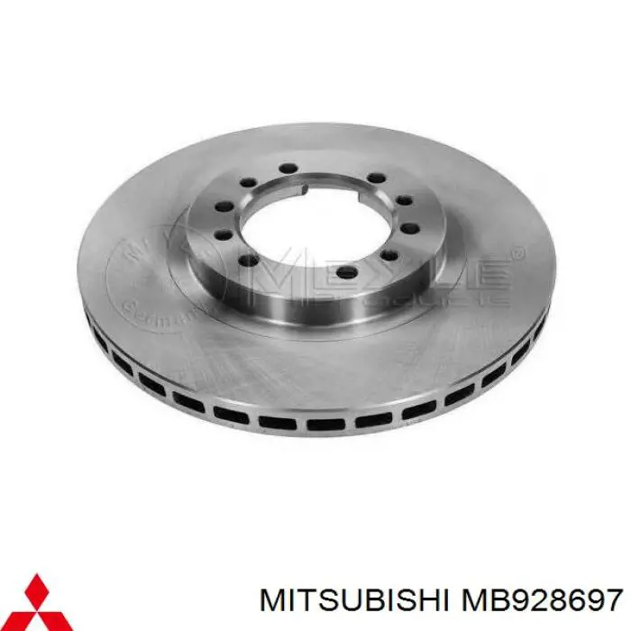 Тормоз дисковый передний Mitsubishi MB928697 цена, от 33.94 USD