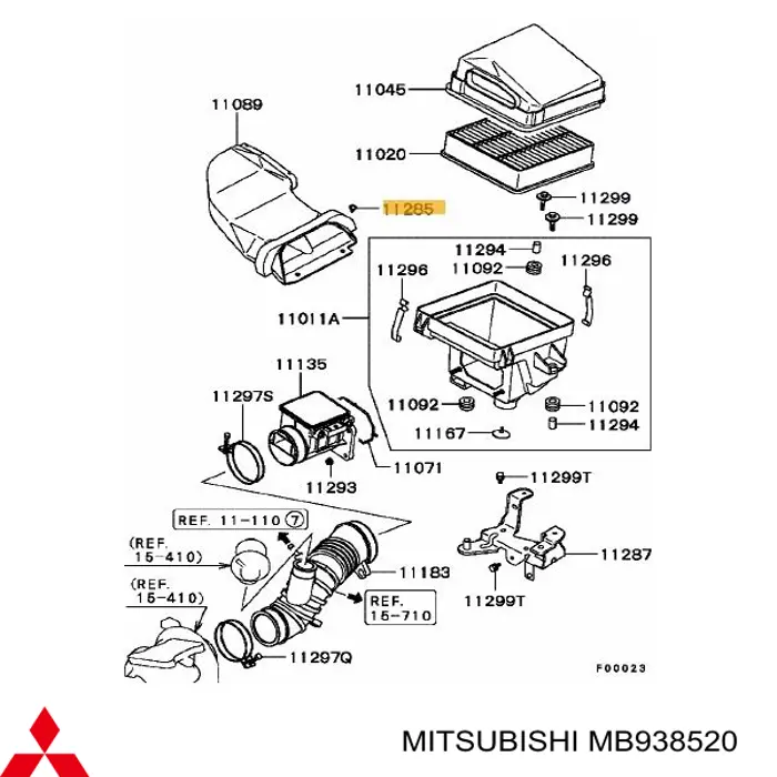 MMB938520 Mitsubishi 