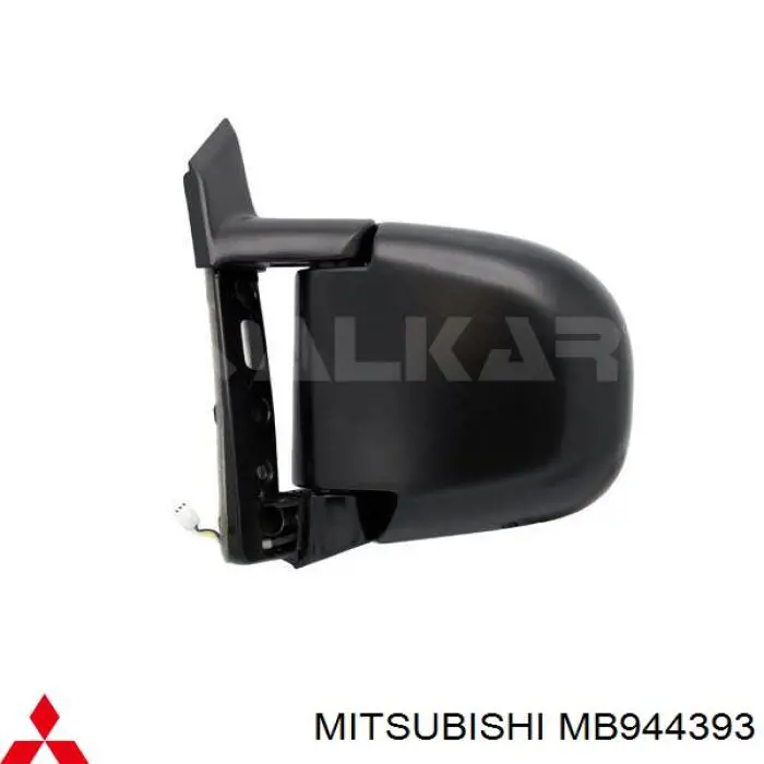 Зеркало заднего вида левое MMB944393 Mitsubishi