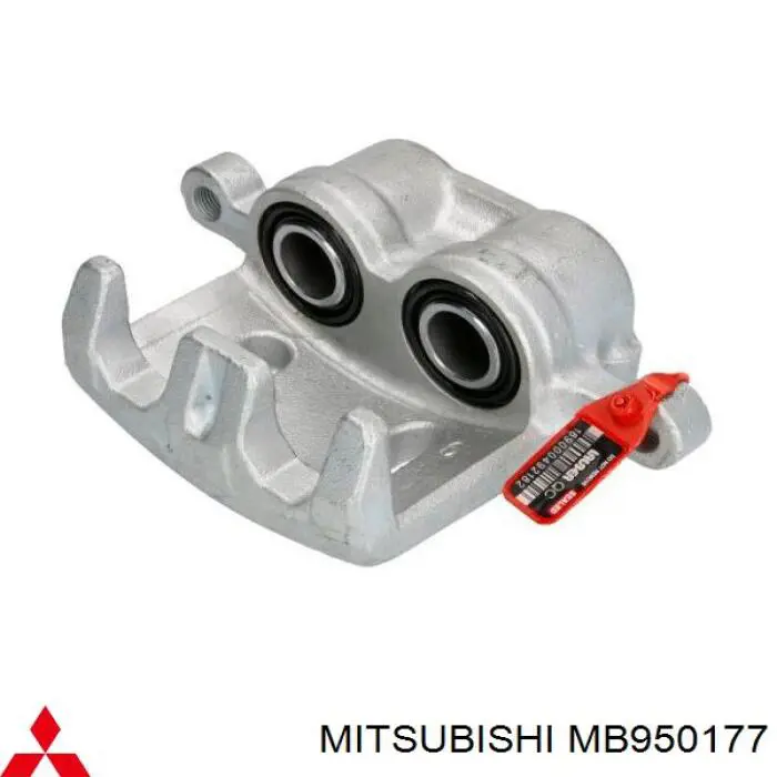 MB950177 Mitsubishi суппорт тормозной задний левый