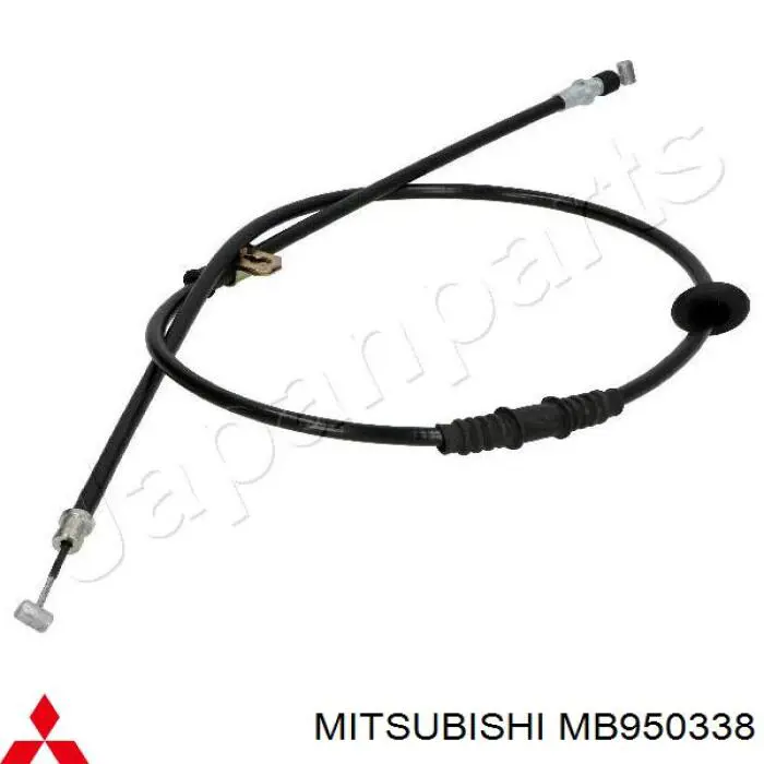 MB950338 Mitsubishi трос ручного тормоза задний правый