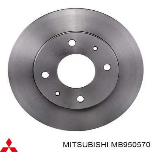 MB950570 Mitsubishi Диск тормозной передний