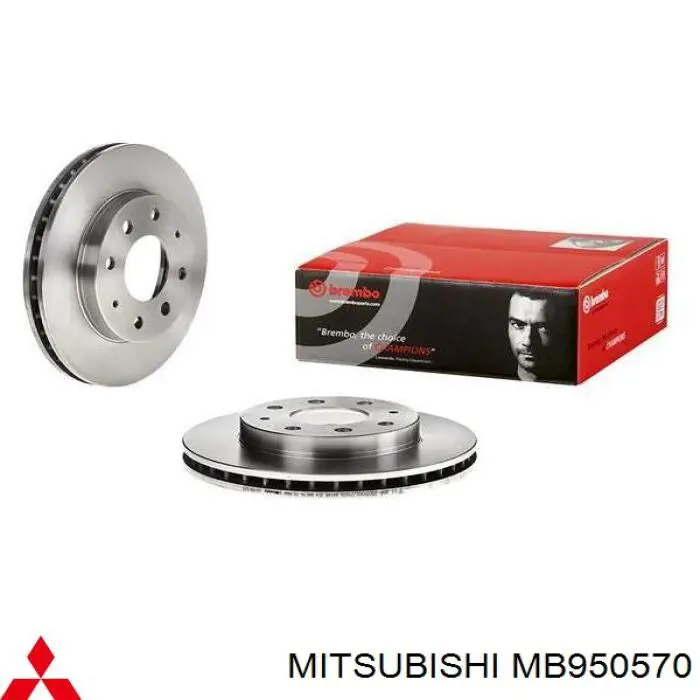 Купить MB950570 Mitsubishi Ротор тормозной