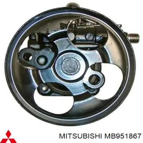 Насос гидроусилителя руля (ГУР) на Mitsubishi Space Gear PA, B, DV, W