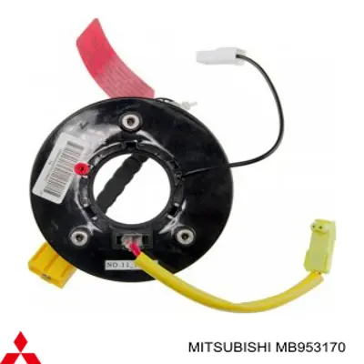 Кольцо AIRBAG контактное, шлейф руля Mitsubishi MB953170