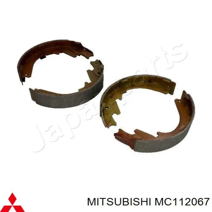 Задние барабанные колодки MMC865985 Mitsubishi