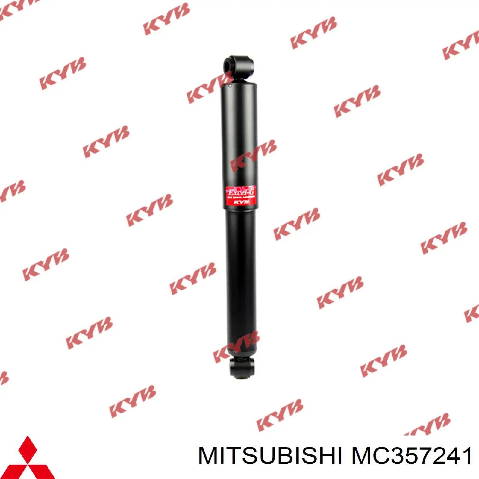 MC357241 Mitsubishi амортизатор задний