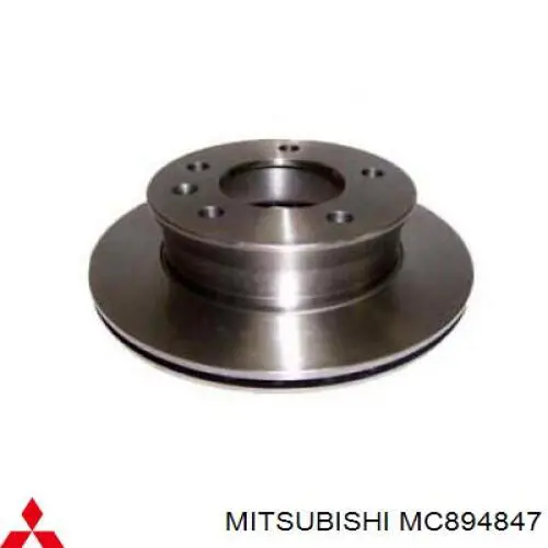 Передние тормозные диски MC894847 Mitsubishi