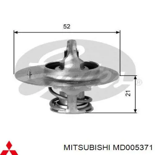 Термостат MD005371 Mitsubishi