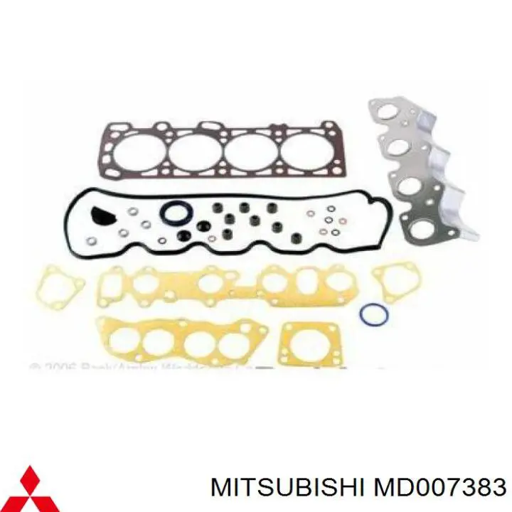 Junta de la tapa de válvulas del motor MD007383 Mitsubishi