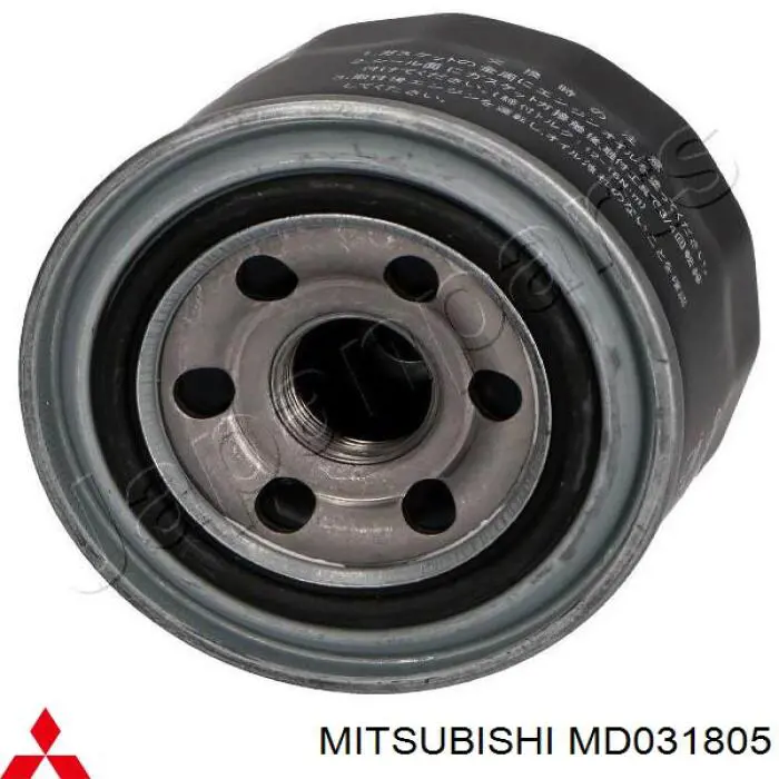 MD031805 MITSUBISHI Filtro de aceite original y equivalente