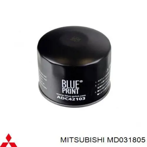 Фильтр очистки масла центробежный Mitsubishi MD031805 цена, от 5.19 USD