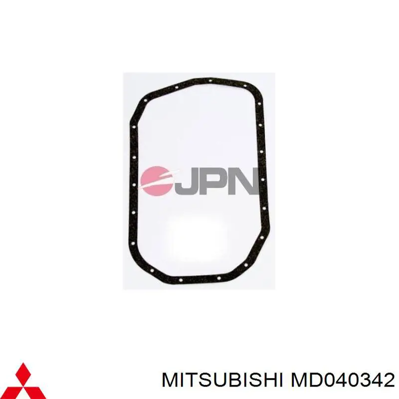 Junta del cárter MD040342 Mitsubishi