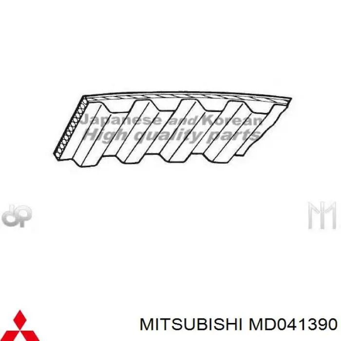 MD041390 Mitsubishi Ремень двигателя