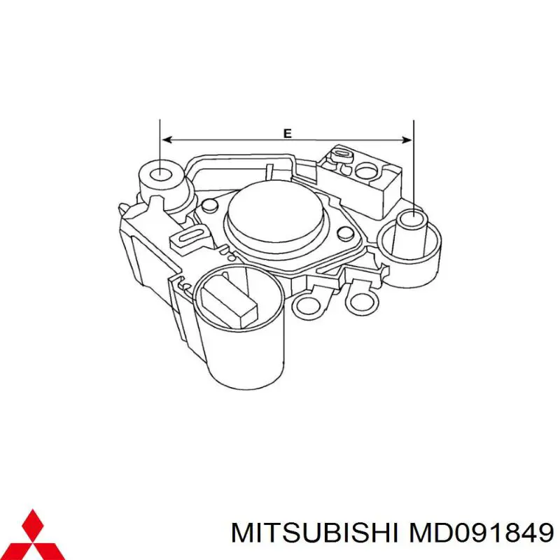 Купить MD091849 Mitsubishi Генератор
