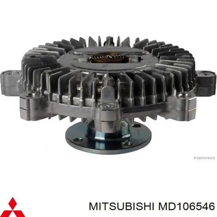 Embrague, ventilador del radiador MD106546 Mitsubishi