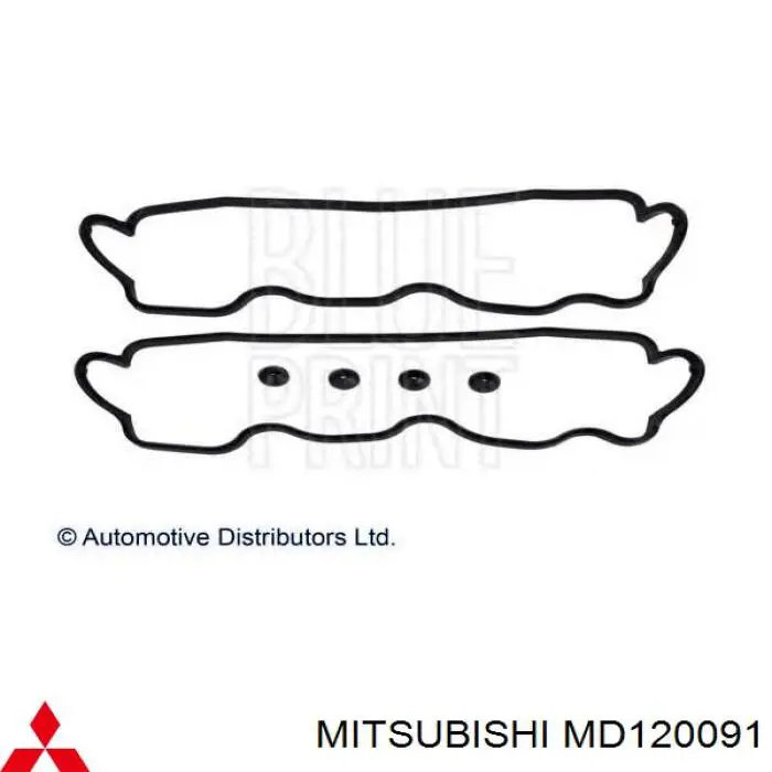 MD120091 Mitsubishi прокладка клапанной крышки двигателя, комплект