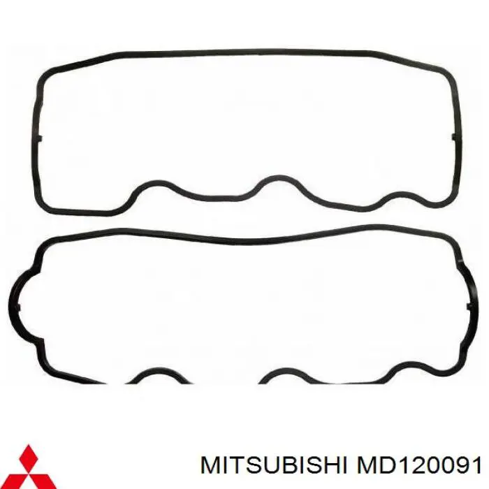 Juego de Juntas, Tapa de culata de cilindro, Anillo de junta MD120091 Mitsubishi