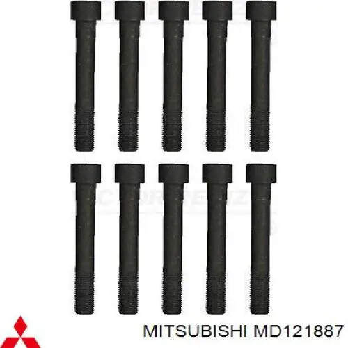 Болт головки блока цилиндров (ГБЦ) Mitsubishi MD121887