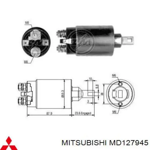  Mitsubishi MD127945 цена, от 138.58 USD