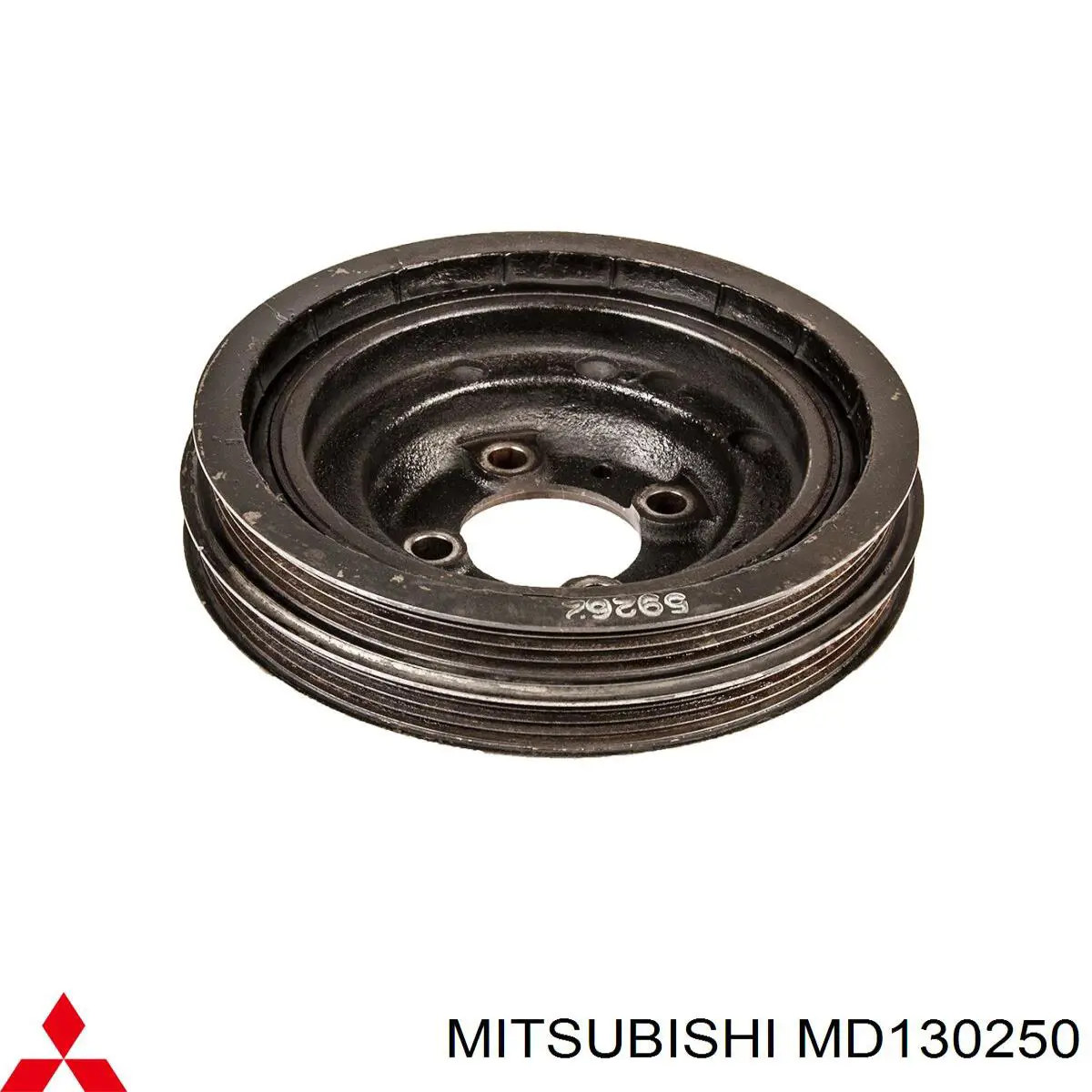 Шкив коленвала (демпфер) Mitsubishi MD147145 цена, от 72.94 USD