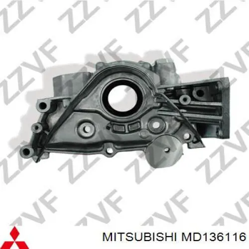 Масляный насос MD154258 Mitsubishi