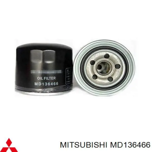 MD136466 MITSUBISHI Filtro de aceite original y equivalente
