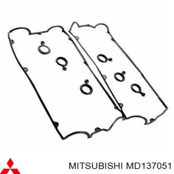 Прокладка клапанной крышки двигателя на Mitsubishi Sigma STATION WAGON 