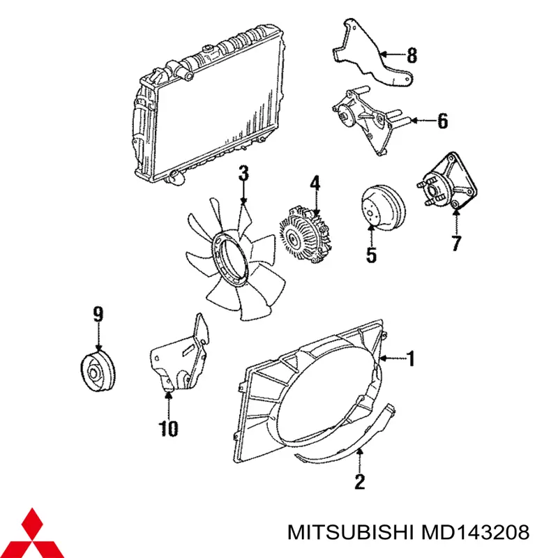  MD143208 Mitsubishi