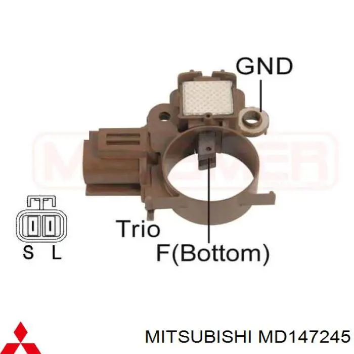 MD147245 Mitsubishi генератор